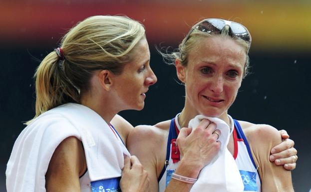 Paula Radcliffe, lágrimas de maratón