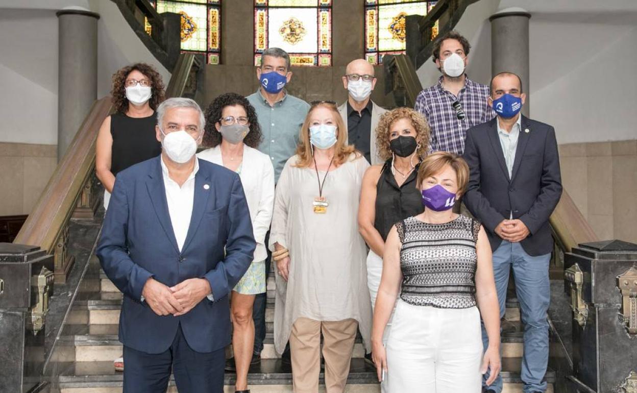 Imagen del encuentro celebrado este martes en la ULL