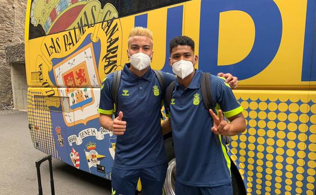 Imagen principal - La UD Las Palmas viaja con 29 jugadores a Marbella