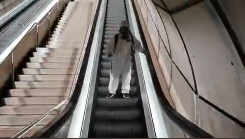 Mofa en redes por la 'desinfección' del metro de Bilbao