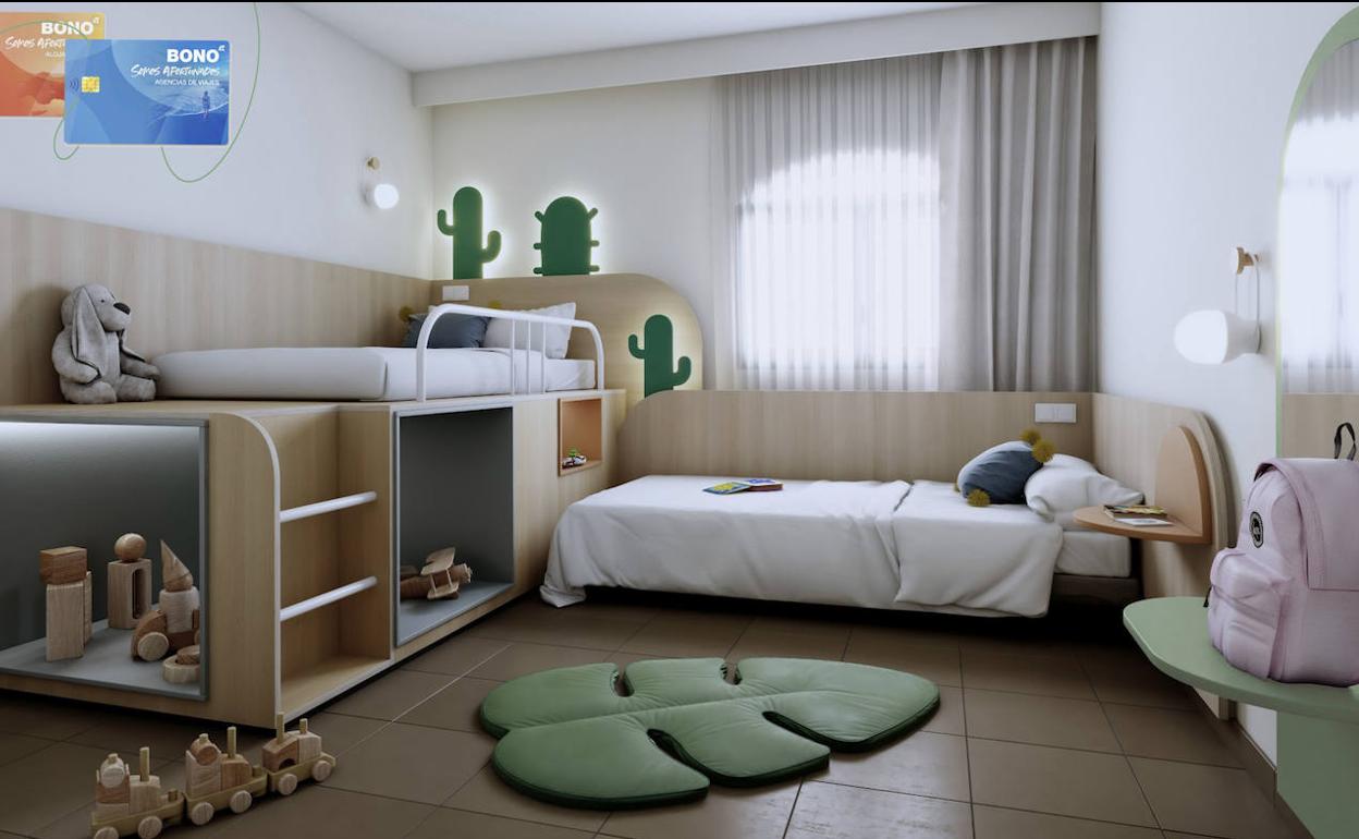 Habitaciones tematizadas para familias en HD Parque Cristóbal Gran Canaria (Kids Suites)