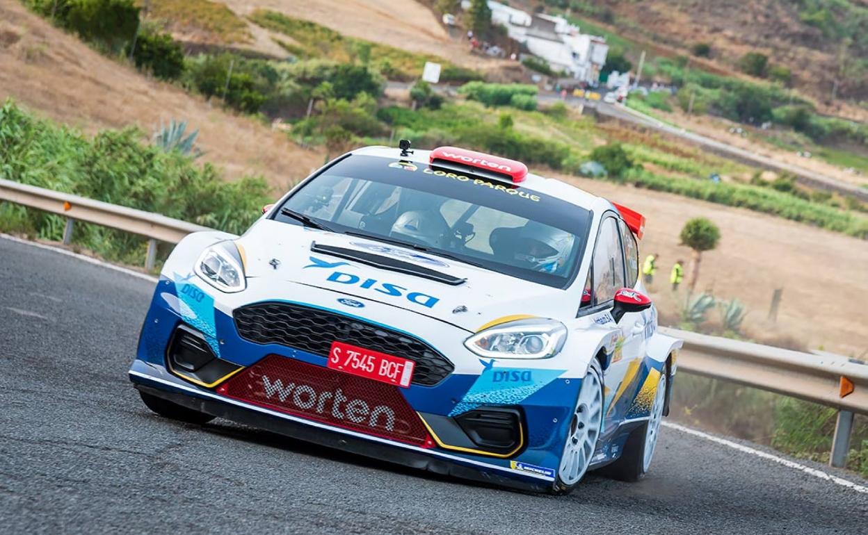 Cruz y Mujica impusieron su Ford Fiesta Rally2. 