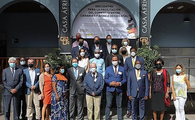 Imagen del encuentro celebrado esta semana en la sede de Casa África. 