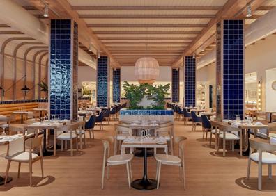 Imagen secundaria 1 - Bar Medusa (arriba), Restaurante Tortuga (abajo-izquierda) y Rooftop Bar Marea Alta (abajo-derecha). 