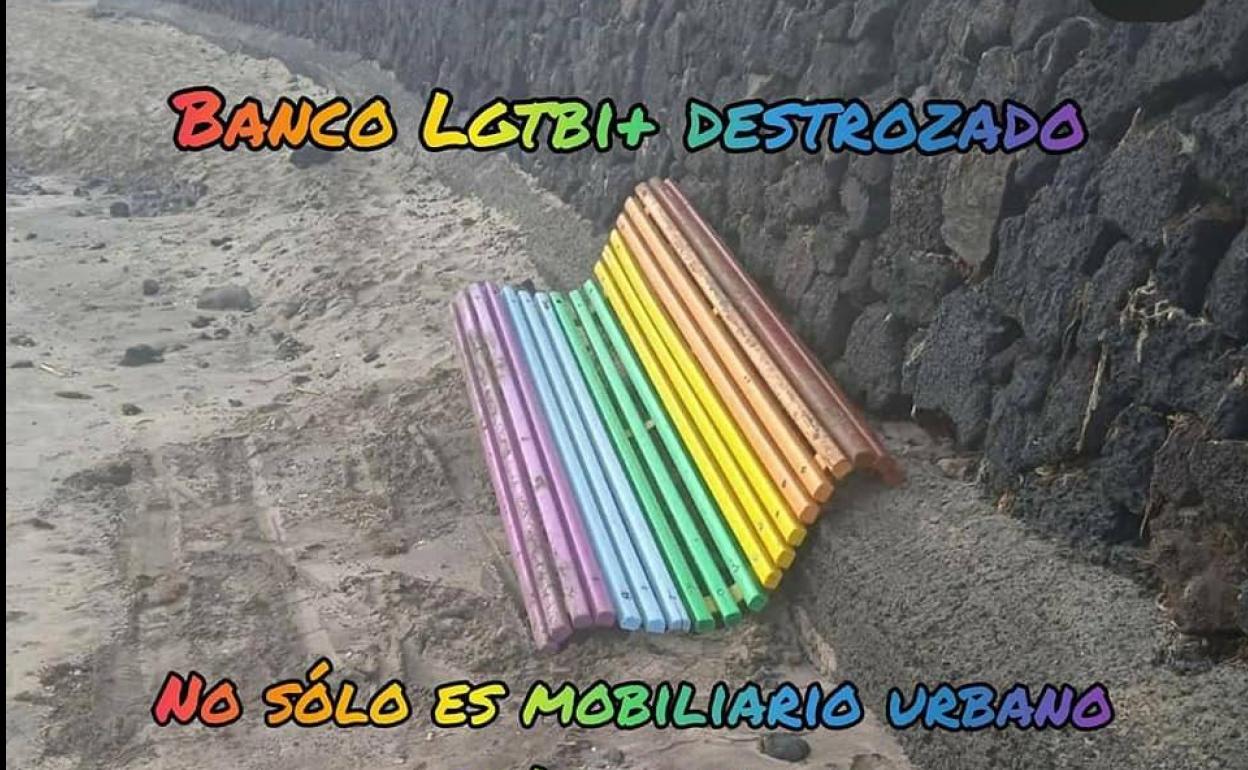 Destrozan el banco de la diversidad de Caleta de Famara