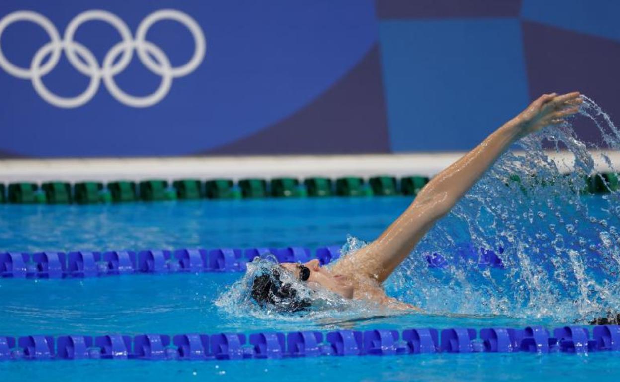 Tokio 2020 / Natación: Nico García, octavo en la final del 200 espalda