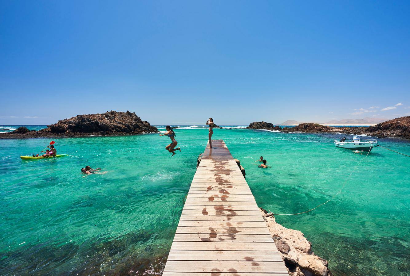 Puertito de Lobos. Islote de Lobos (Fuerteventura)