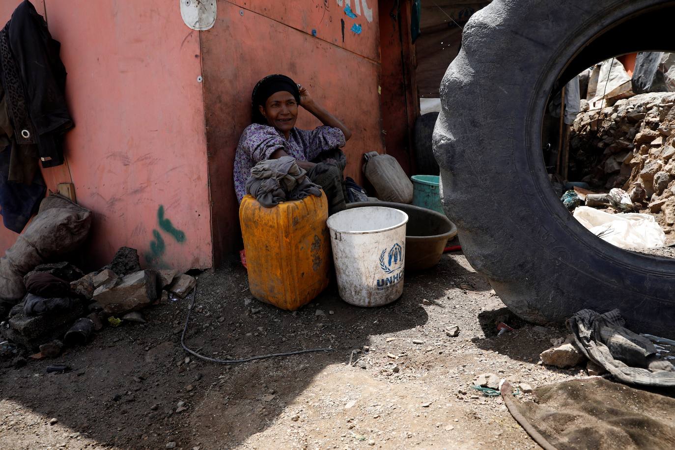 Fotos: La ONU lleva alimentos a Yemen