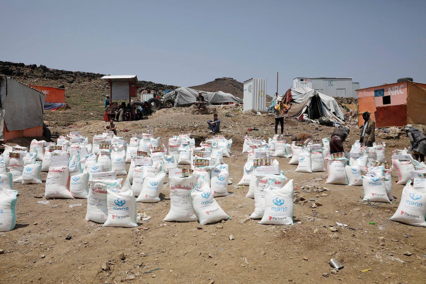 Fotos: La ONU lleva alimentos a Yemen