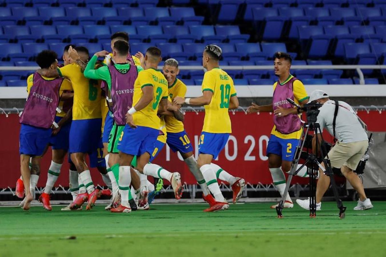 Fotos: La final olímpica entre Brasil y España, en imágenes