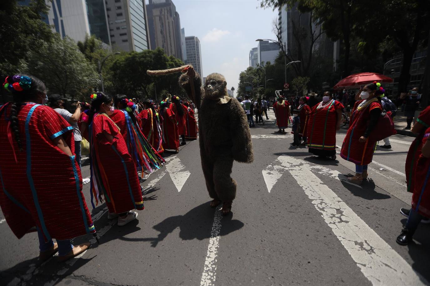 Fotos: Indígenas de México reclaman visibilidad y derechos.