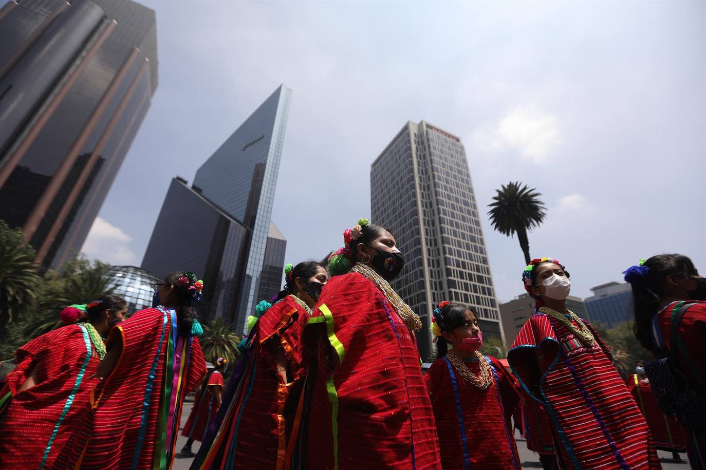 Fotos: Indígenas de México reclaman visibilidad y derechos.