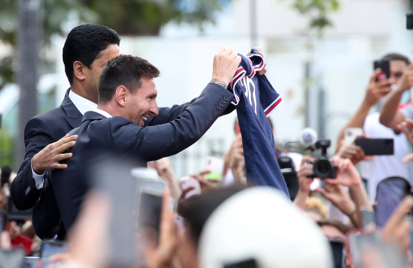 Fotos: Las mejores imágenes de la presentación de Messi por el PSG