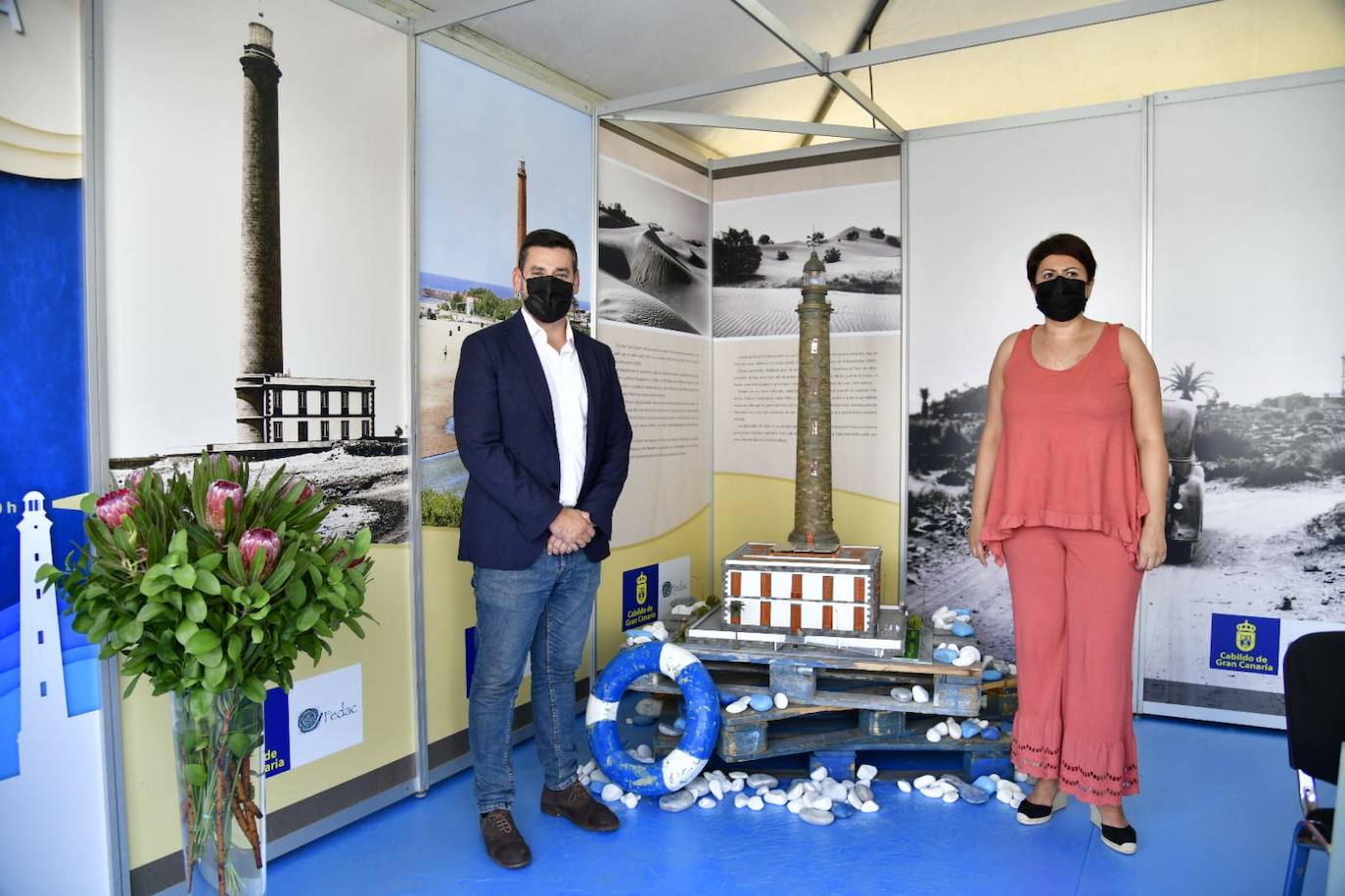 Fotos: Artesanía en el Faro de Maspalomas