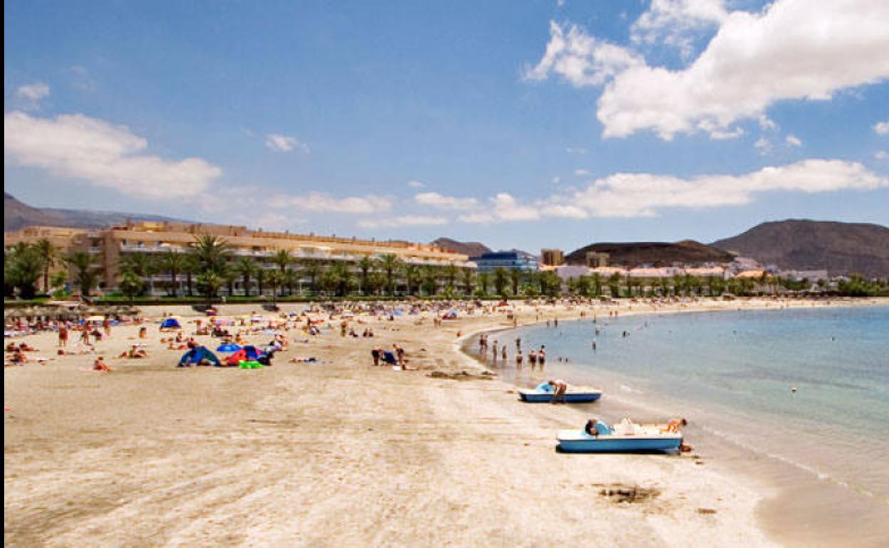 Imagen de archivo de la playa El Camisón. 