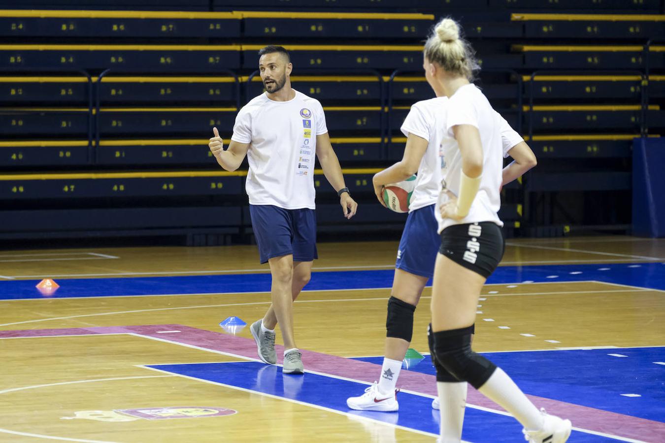 Primera sesión de pretemporada de las olimpilocas. 
