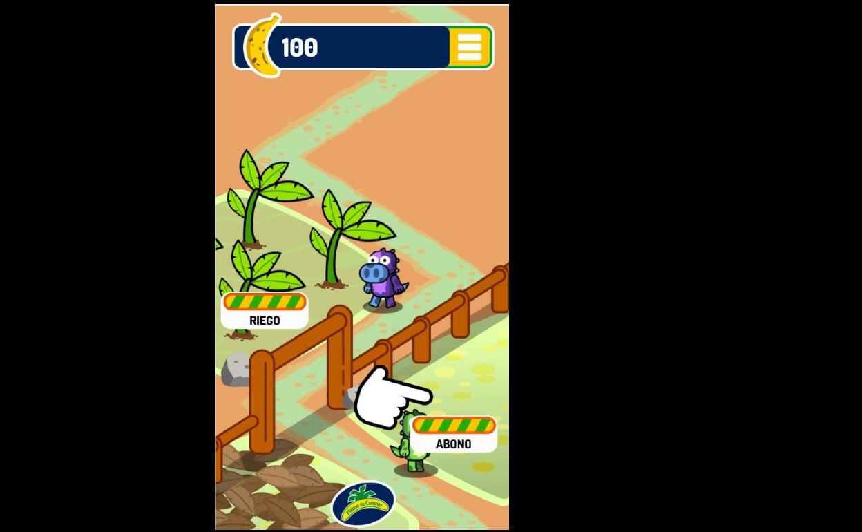 Plátano de Canarias lanza un juego interactivo para que los niños se conviertan en agricultores