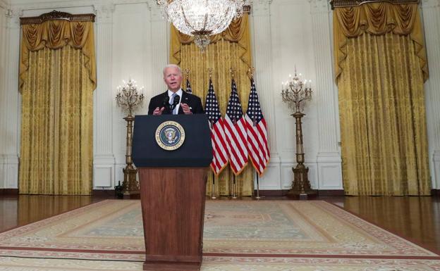 Biden se rodeó de sus leales para sentenciar Afganistán