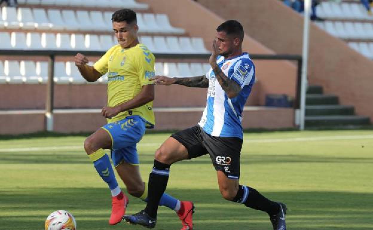 Cardona, ante el Espanyol. 