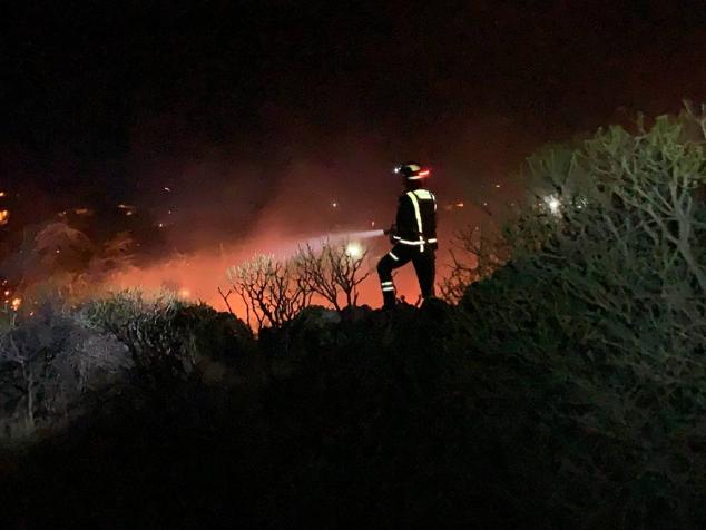 Fotos: Vea las imágenes del fuego en El Paso