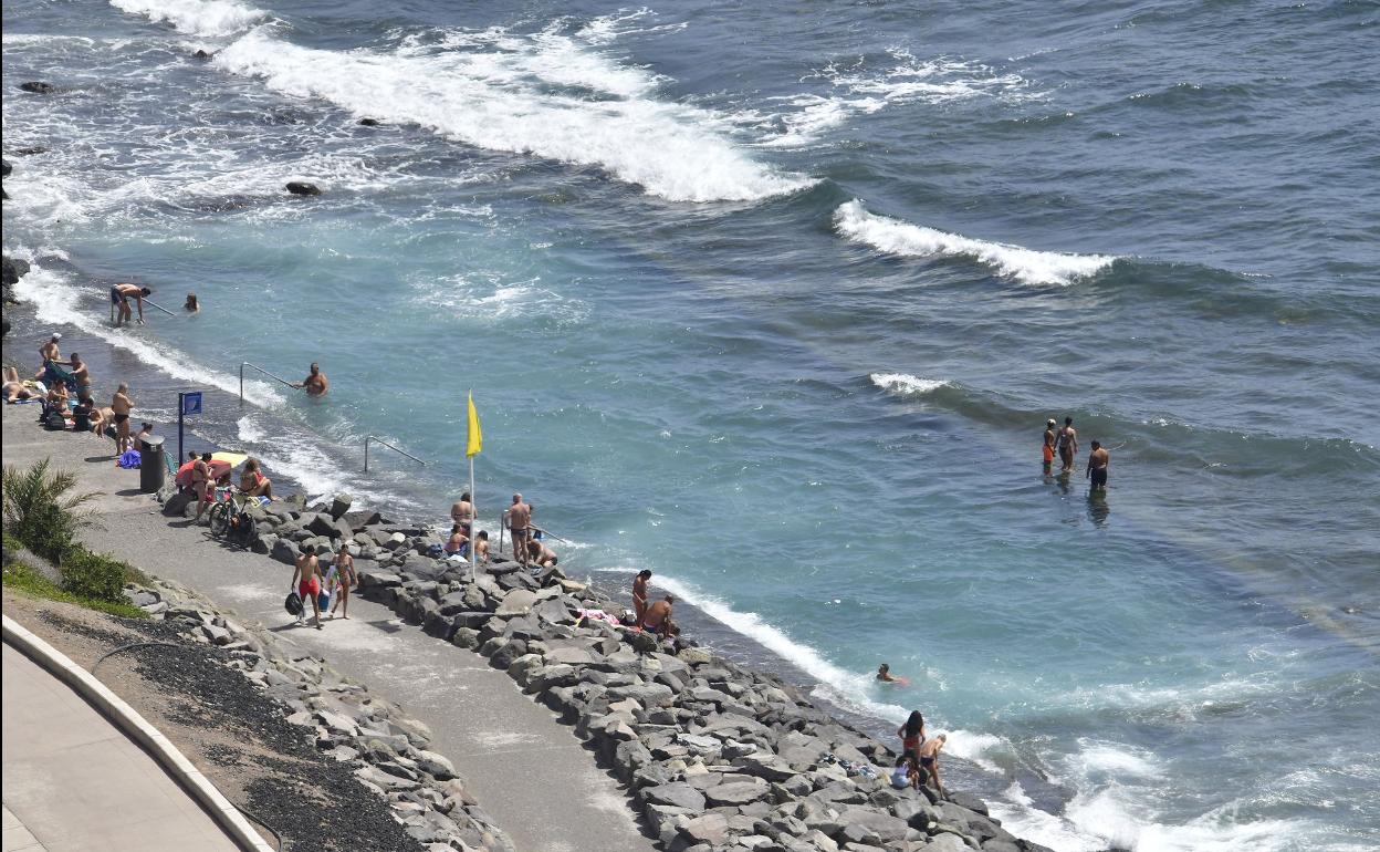 La Laja ha ganado en usuarios con la aperura de las piscinas natrales. 