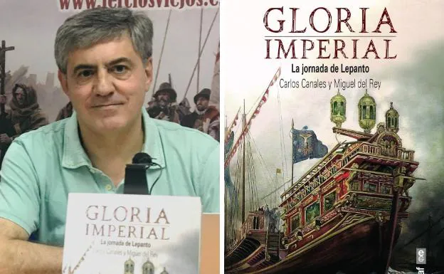 El escritor y abogado Carlos Canales, coautor de 'Gloria Imperial', de la editorial Edaf. 