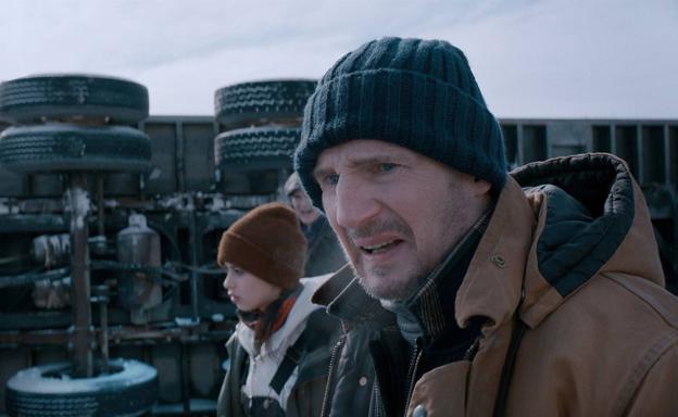 Liam Neeson en 'Ice Road'.