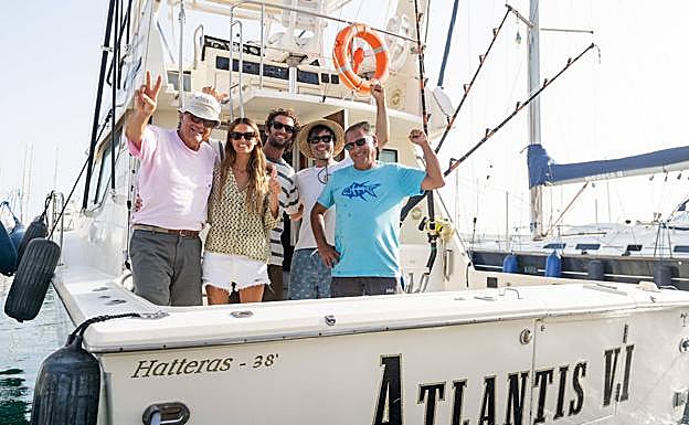 Imagen principal - El Atlantis VI se impone en el Open Internacional Pesca de Altura Gran Canaria