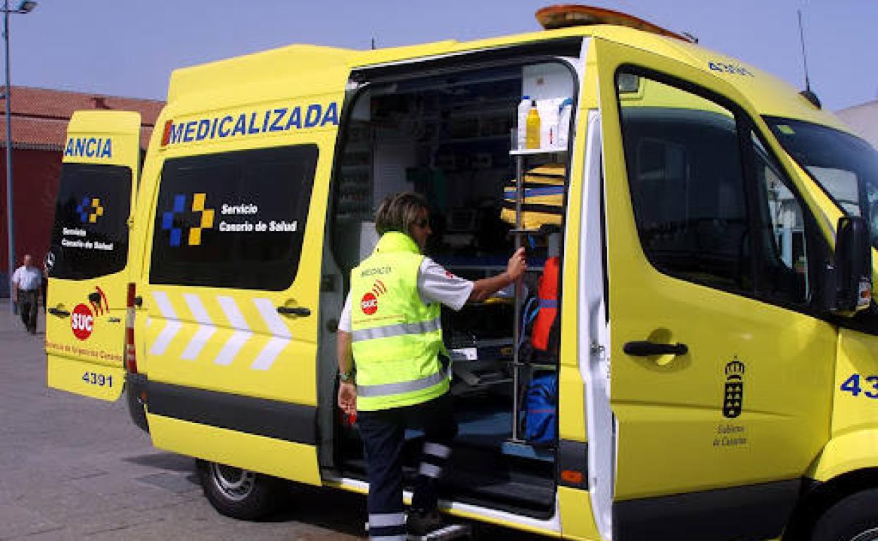 Un hombre resulta herido en el incendio de una vivienda en Tenerife