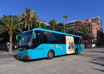 Imagen secundaria 1 - La &#039;Guagua de las Promesas&#039; de Global vuelve a llevar la devoción hasta Teror