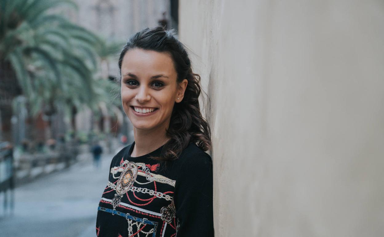 La cantante Tania Lorenzo. 