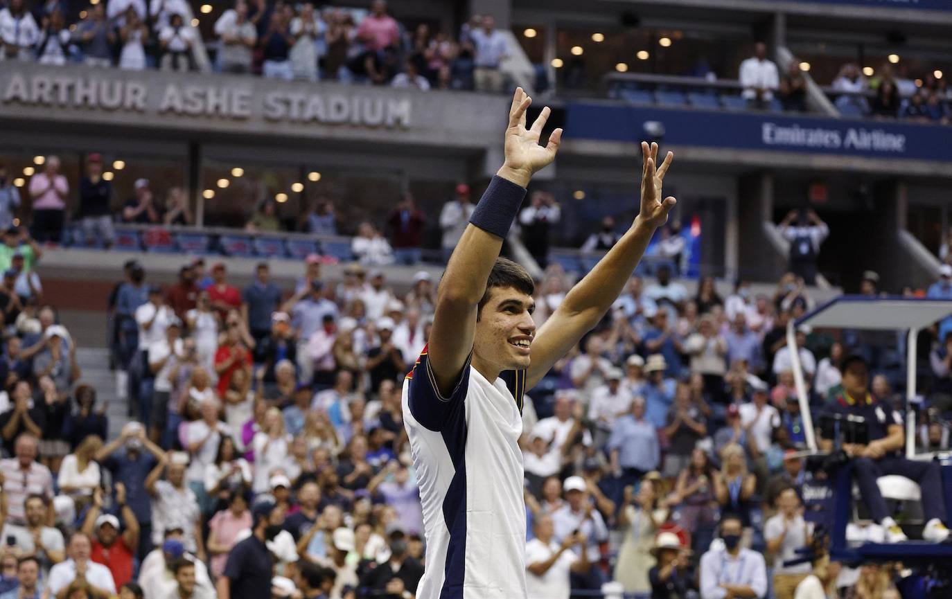 Fotos: US Open: Alcaraz deslumbra al tumbar a Tsisipas