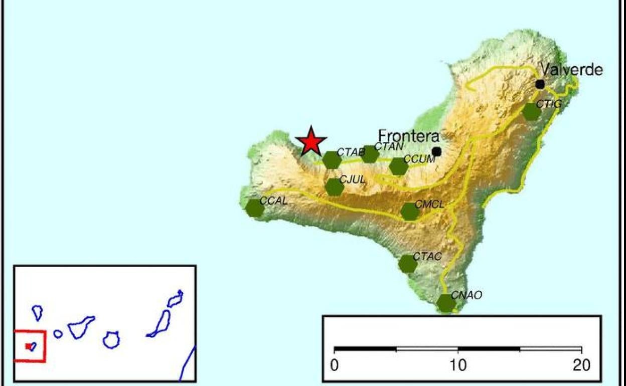 Seísmo de 2,1 en Frontera