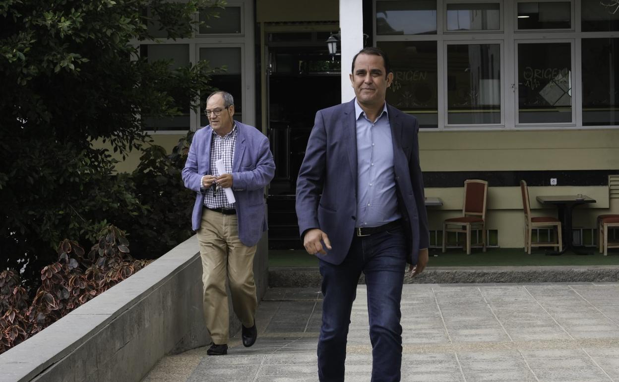 Blas Acosta, viceconsejero de Economía. 