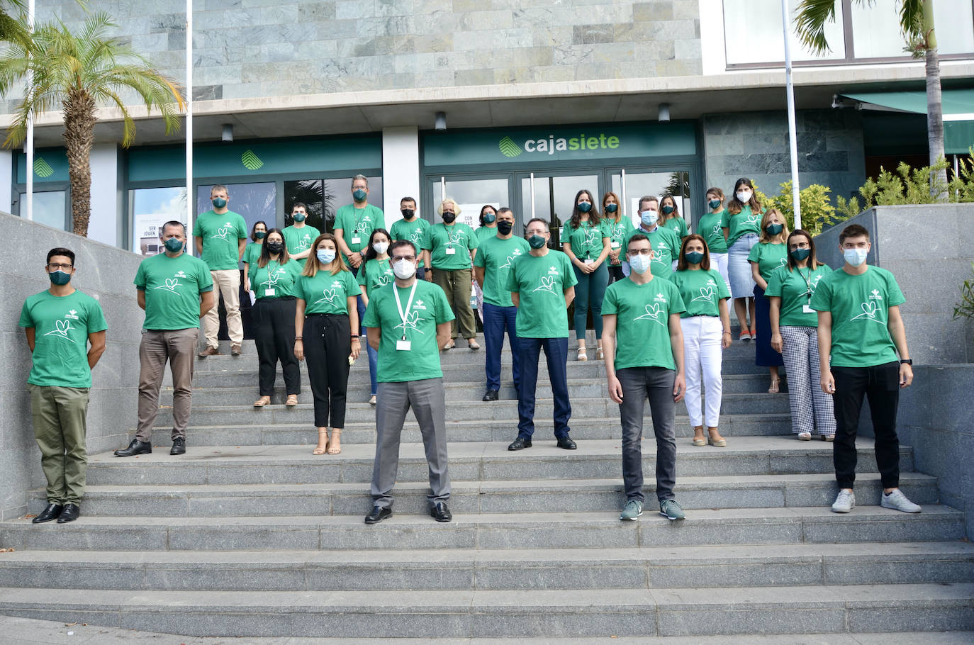 Cajasiete celebró el día Solidario del Grupo Caja Rural y Seguros RGA