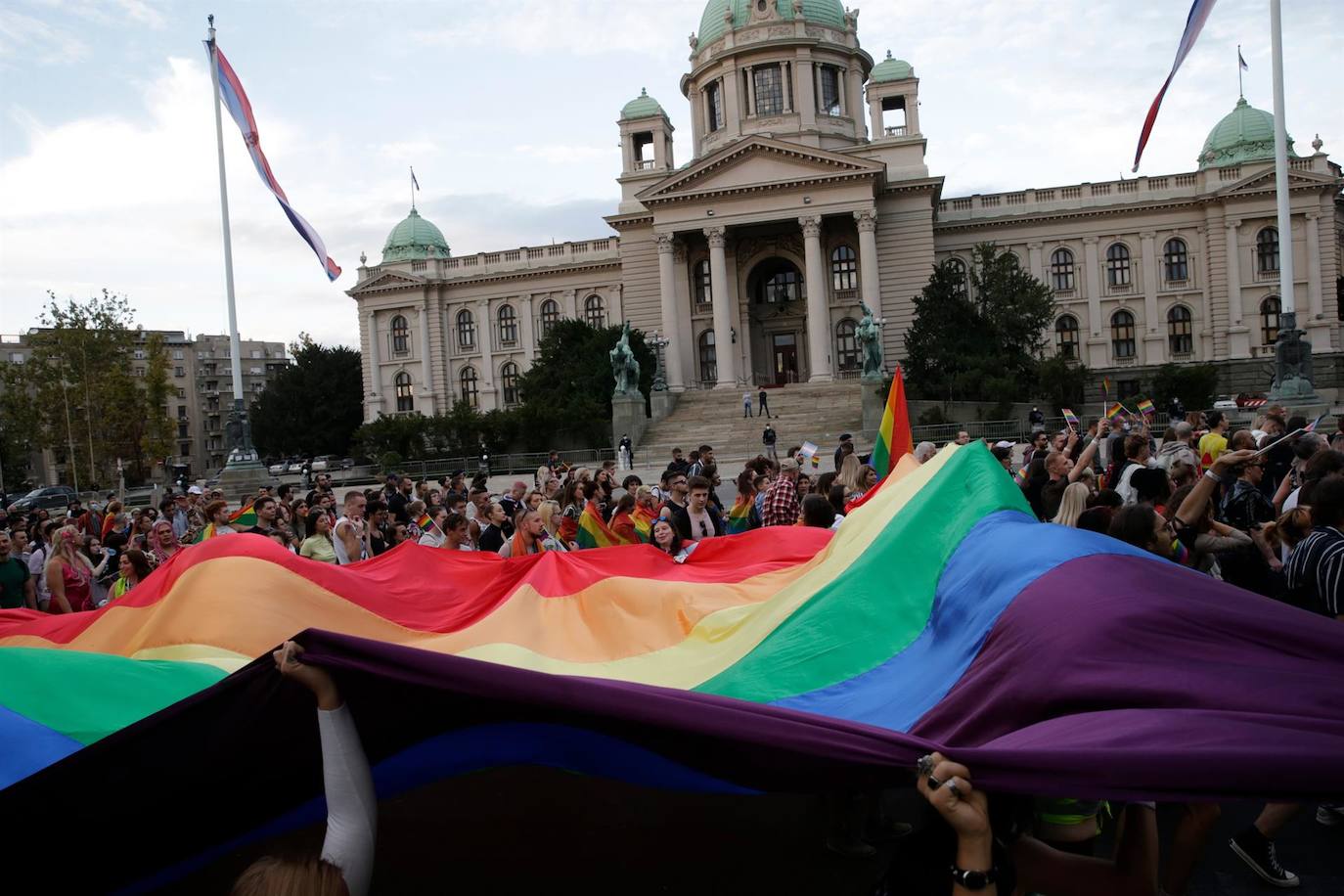 Fotos: Belgrado celebra su Día del Orgullo