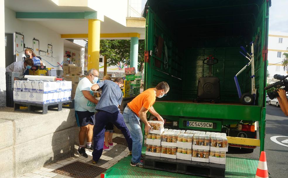Desahucio de un banco de alimentos