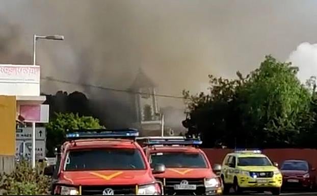 Imagen de la señala de Radio Televisión Canaria. 