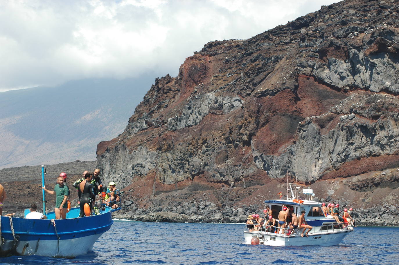 Fotos: Travesía a nado «Mar de las Calmas» en el Hierro