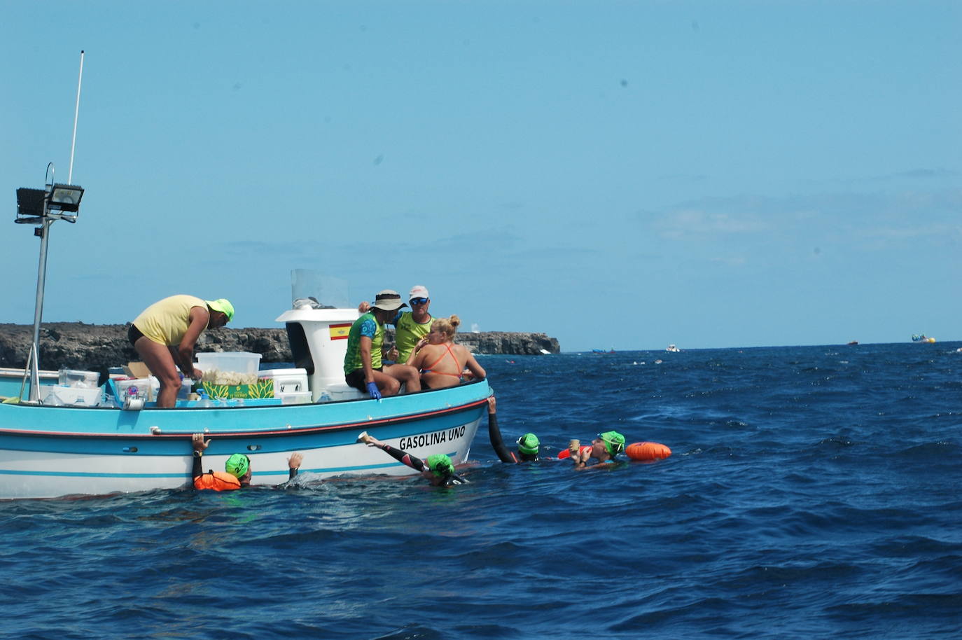 Fotos: Travesía a nado «Mar de las Calmas» en el Hierro