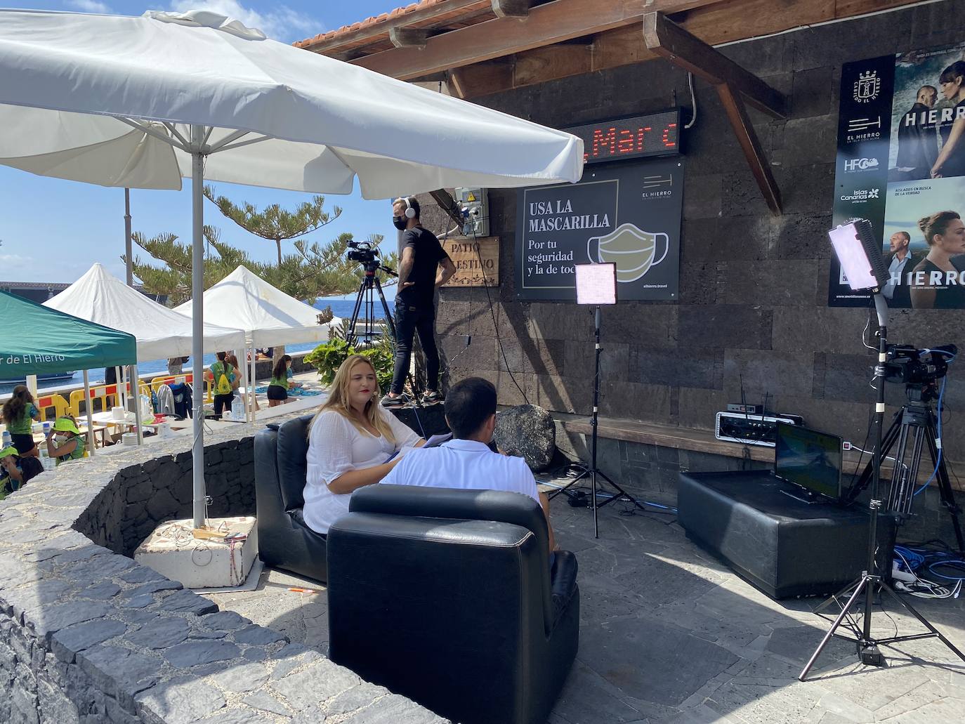 Fotos: Travesía a nado «Mar de las Calmas» en el Hierro