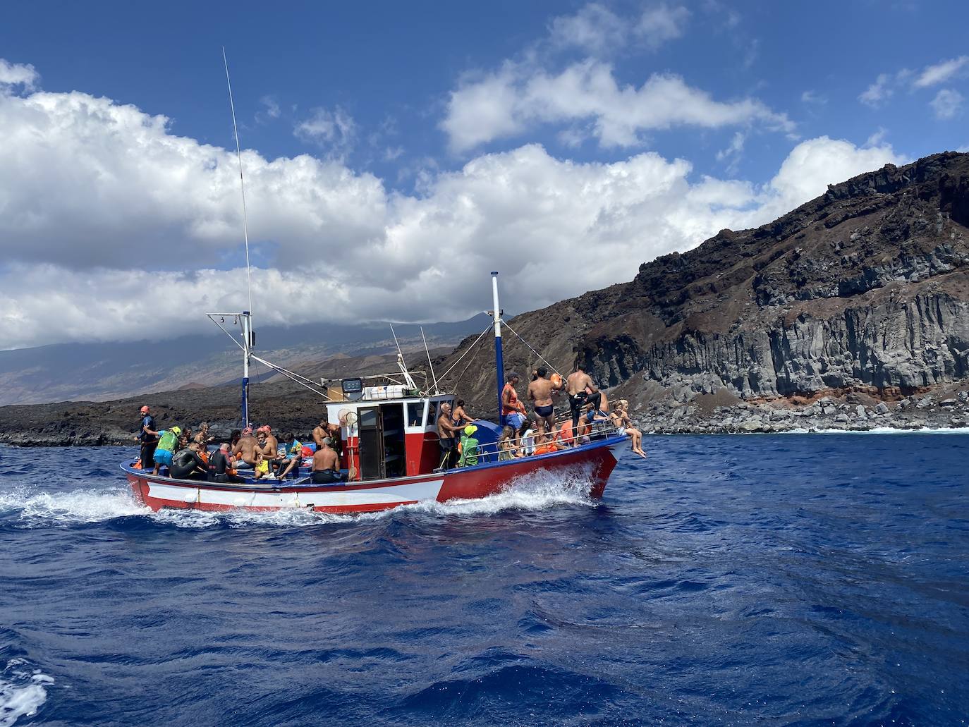Fotos: Travesía a nado «Mar de las Calmas» en el Hierro