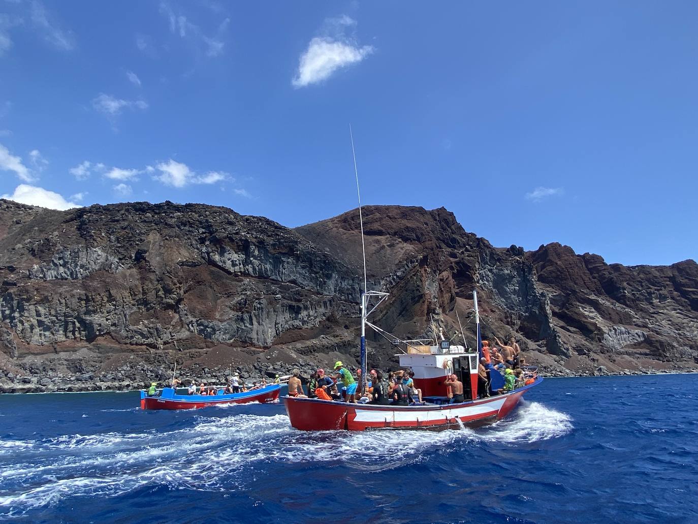 Fotos: Travesía a nado «Mar de las Calmas» en el Hierro
