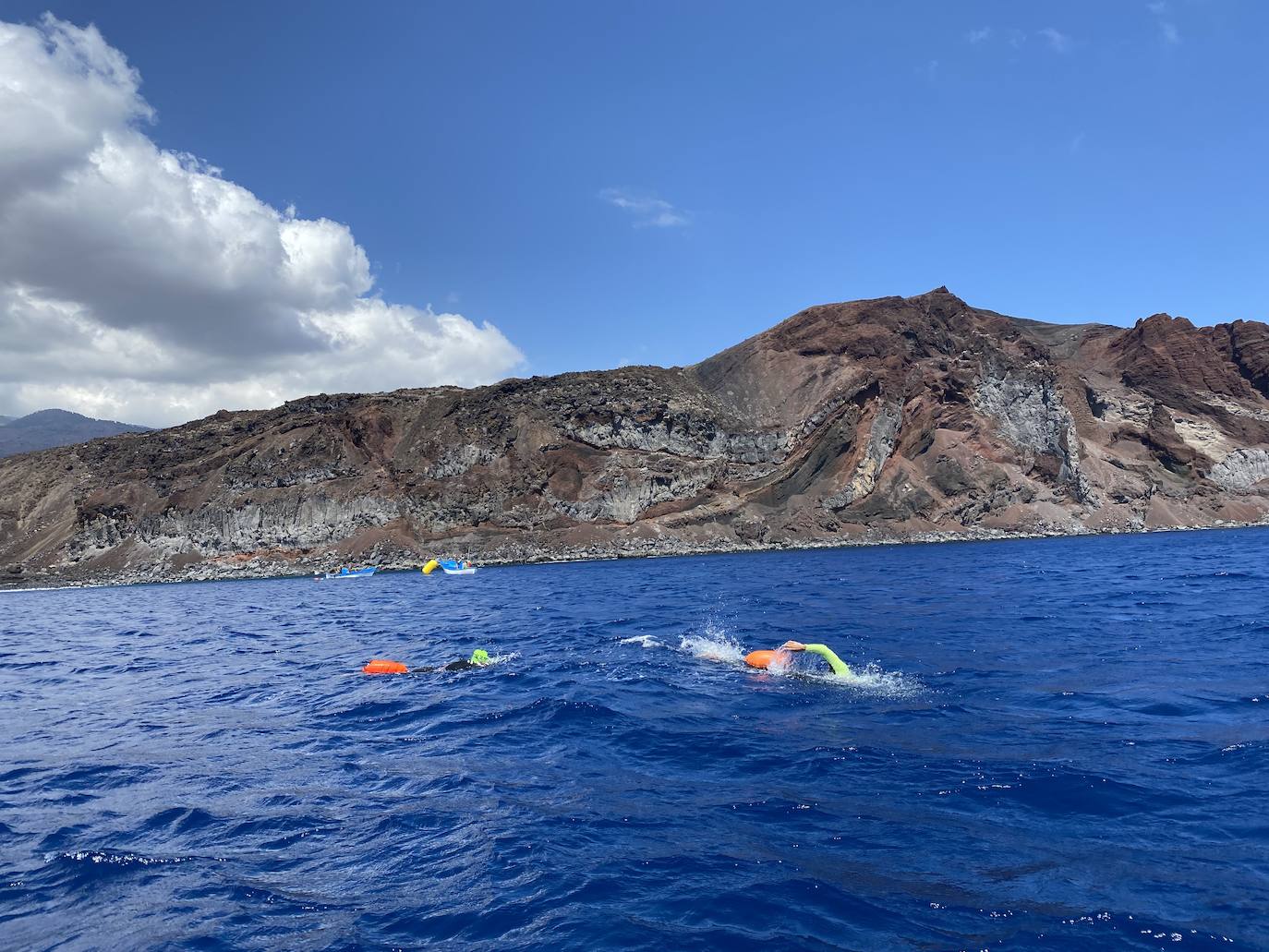 Fotos: Travesía a nado «Mar de las Calmas» en el Hierro
