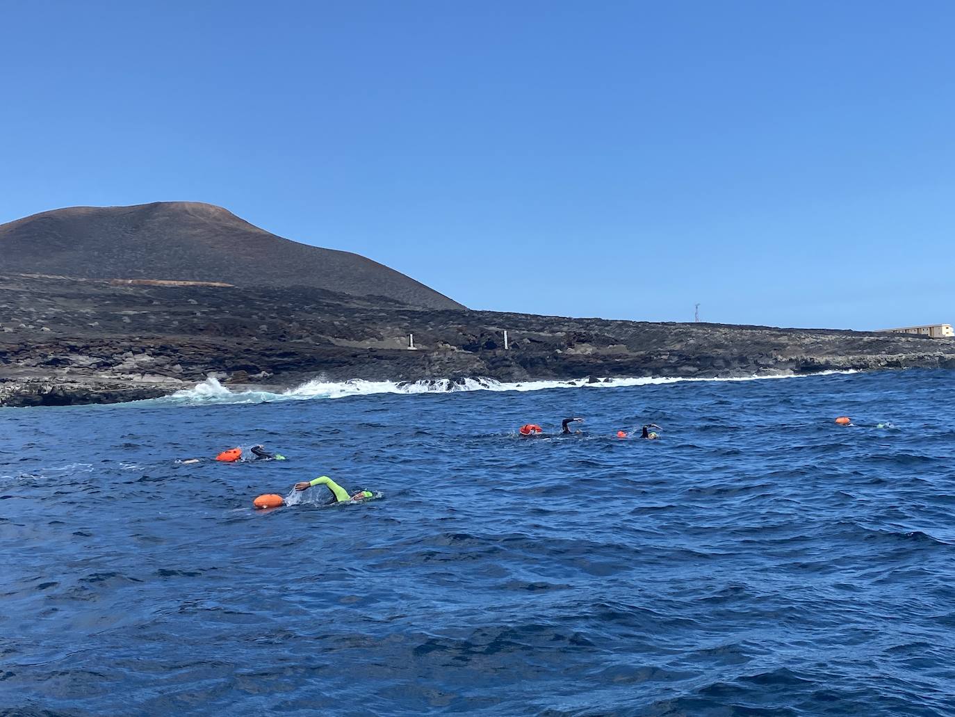 Fotos: Travesía a nado «Mar de las Calmas» en el Hierro