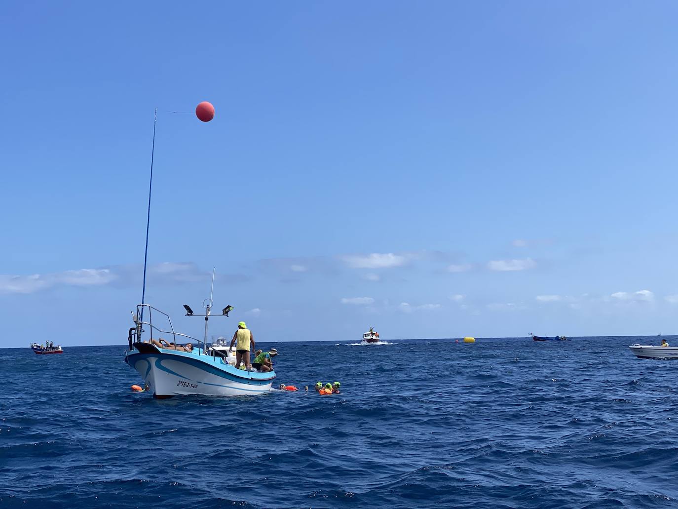 Fotos: Travesía a nado «Mar de las Calmas» en el Hierro