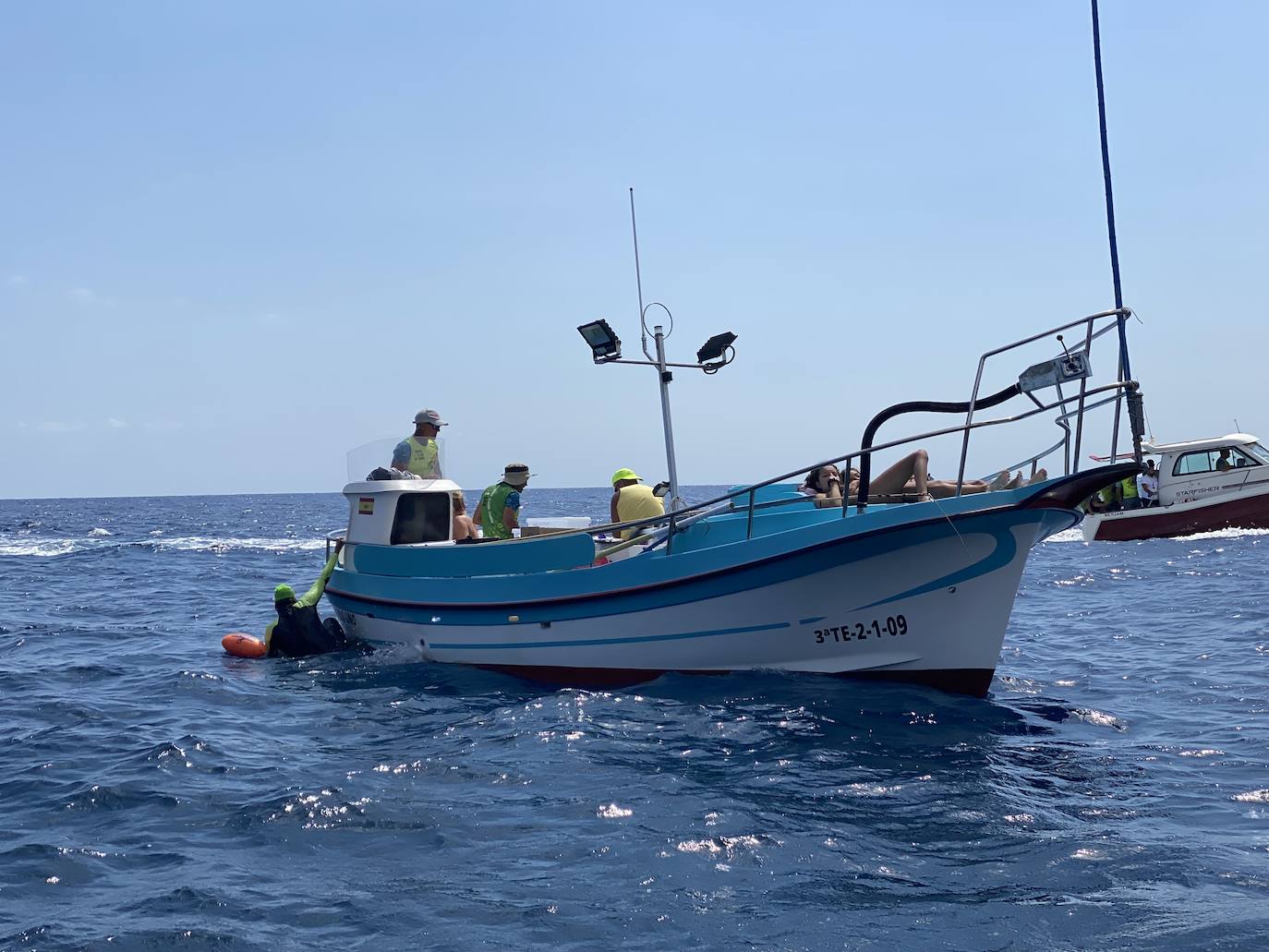 Fotos: Travesía a nado «Mar de las Calmas» en el Hierro