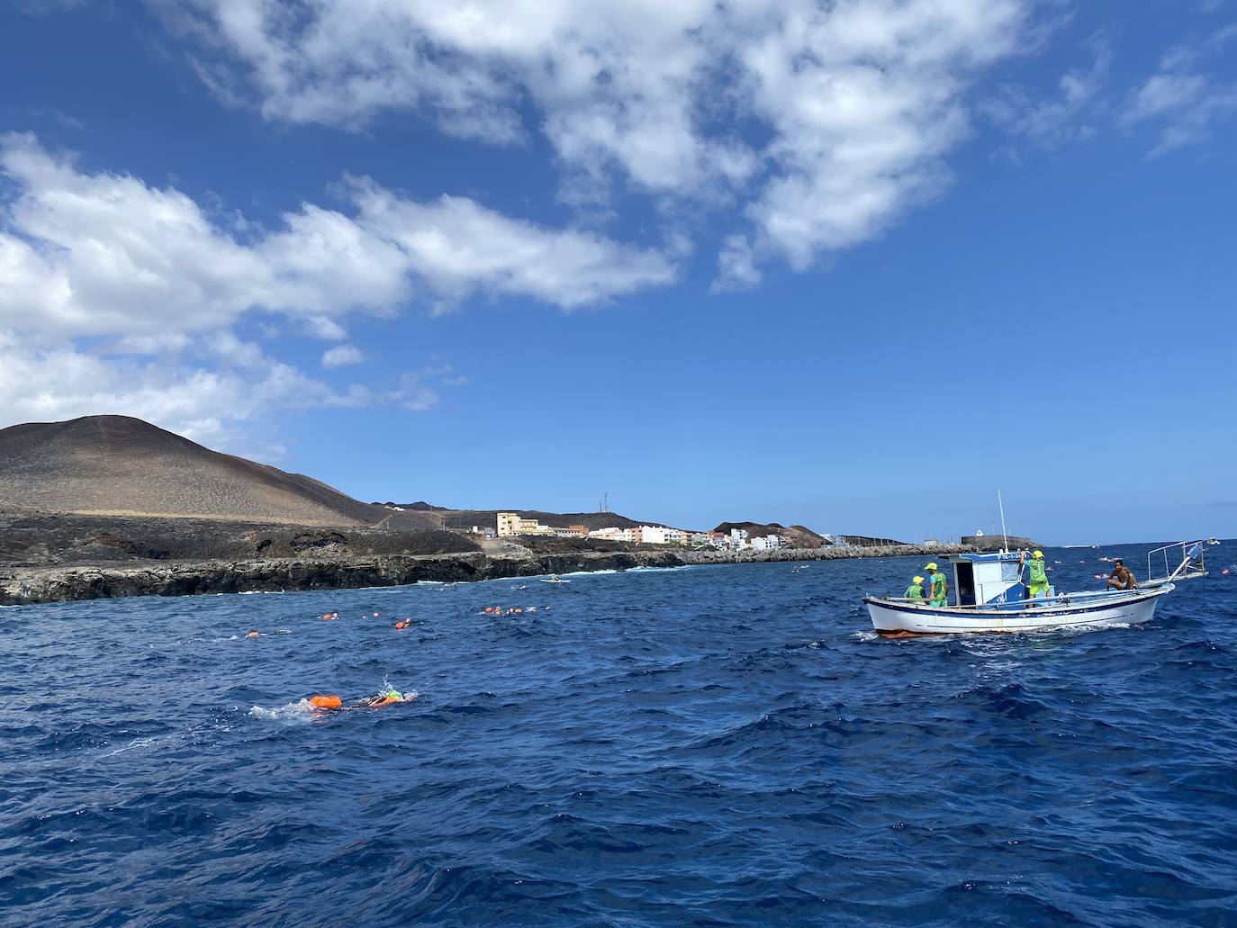 Fotos: Travesía a nado «Mar de las Calmas» en el Hierro