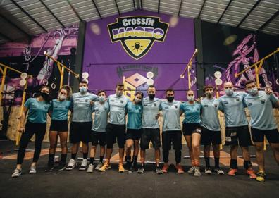 Imagen secundaria 1 - Inauguración CrossFit Magec