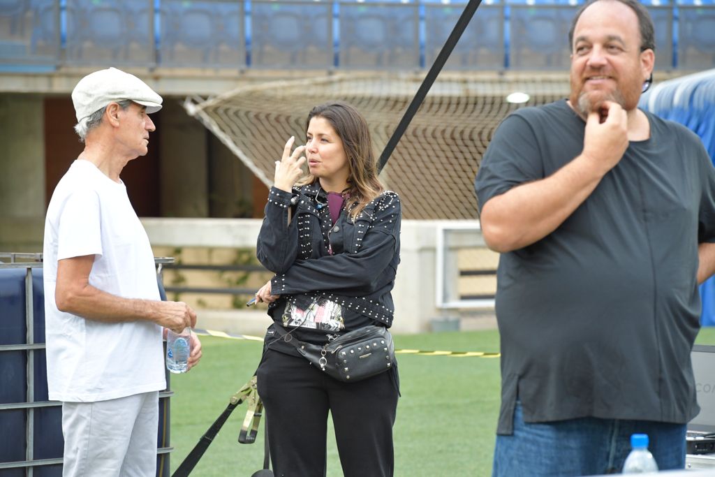 Fotos: Fútbol y música en Gran Canaria en solidaridad con La Palma